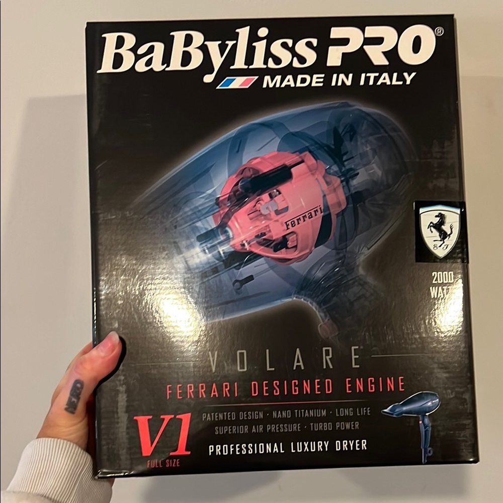 BaByliss Volare V1 Professional Luxury Dryer - Black